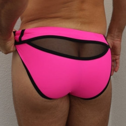 Breedwell Slip de bain Expose Swim Rose neon